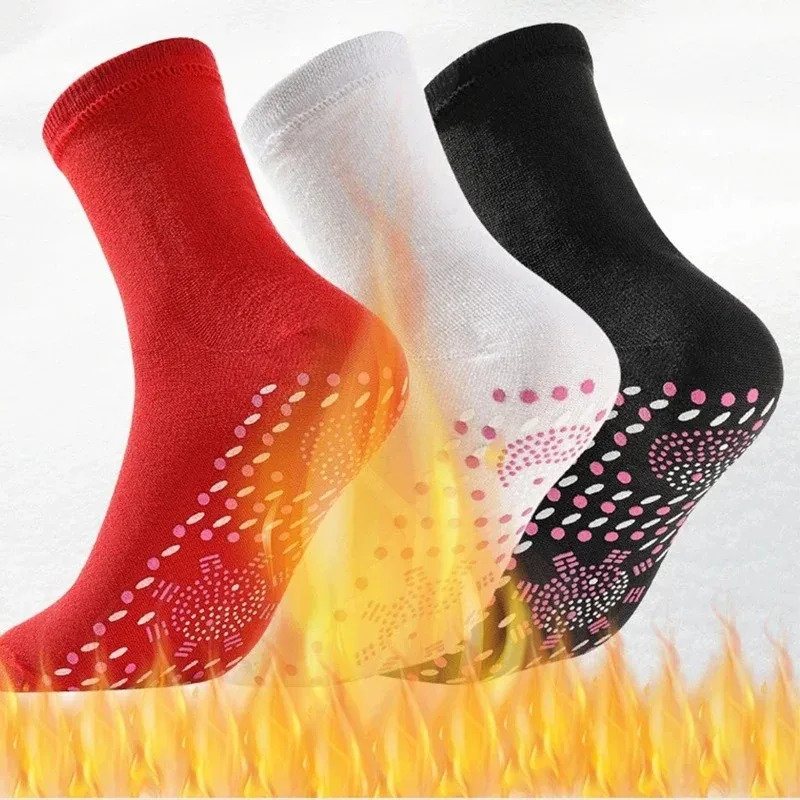 Thermal Sock Winter - 1/3/5 คู่ ถุงเท้ากันหนาวแบบให้ความร้อนในตัว ถุงเท้าเก็บความร้อน นุ่ม ยืดหยุ่น