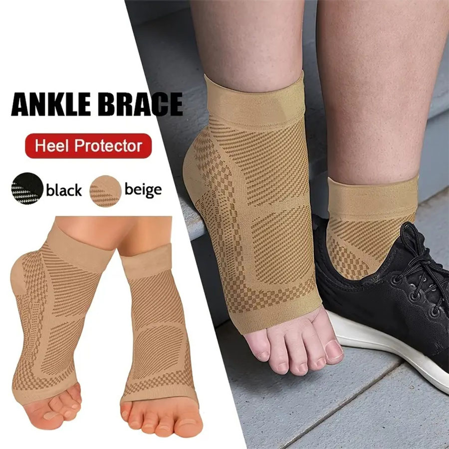 ถุงเท้ากีฬาแบบรัดกล้ามเนื้อ 1  - Ankle Brace Sock บทวิจารณ์และราคา