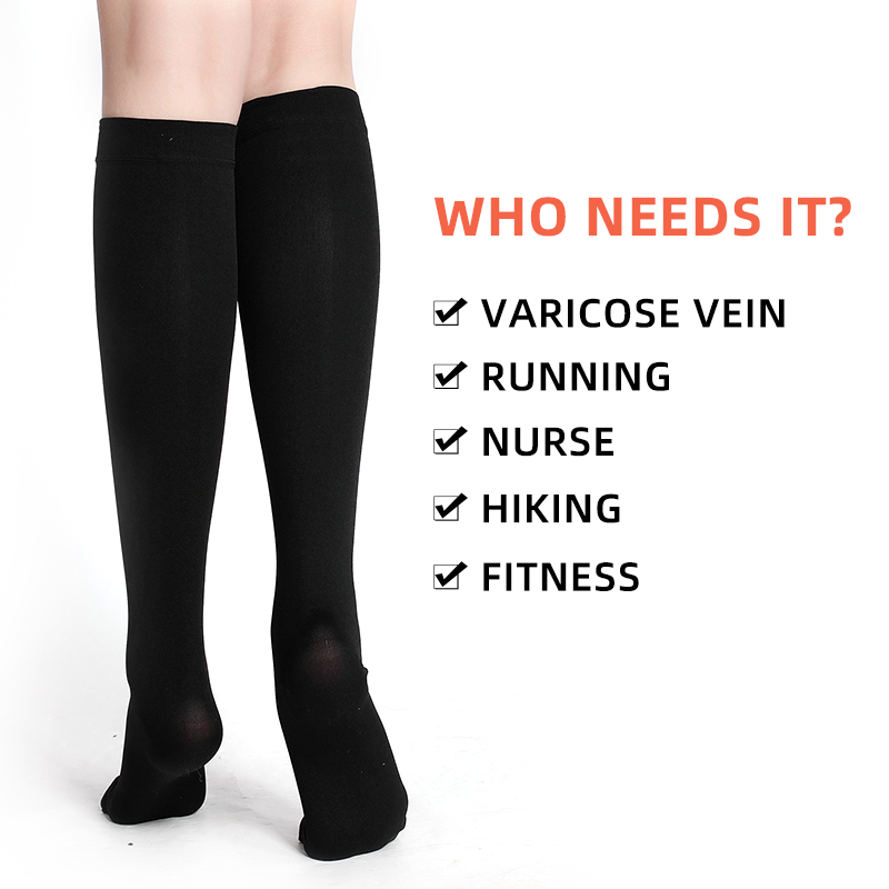 ถุงเท้ารัดกล้ามเนื้อแบบปิดนิ้ว - Compression Sleeve Calf บทวิจารณ์และราคา