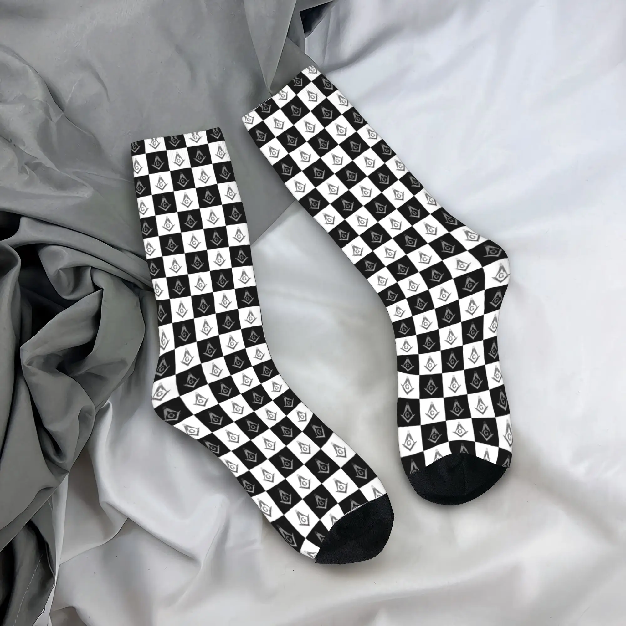ถุงเท้าลายตารางแบบฟรีเมสันสั่ง - Dress Sock Men บทวิจารณ์และราคา