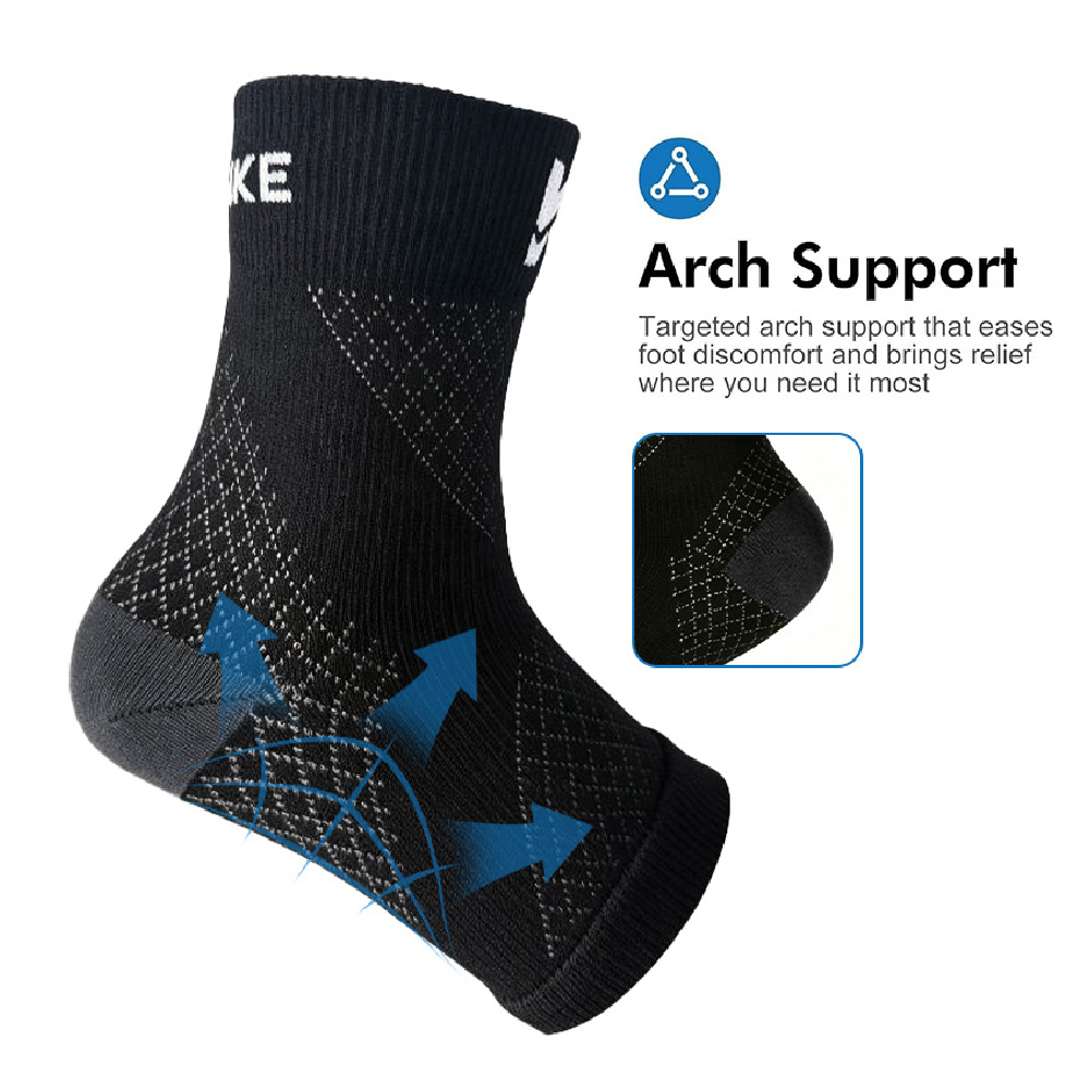 ถุงเท้ารัดข้อเท้าแบบบางเบา ระบ - Ankle Brace Sock บทวิจารณ์และราคา